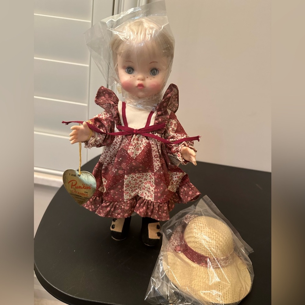 Vintage Effanbee Punkin doll dated 1966 NWT
